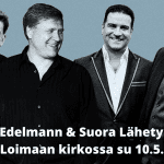 Äitienpäiväkonsertti: Samuli Edelmann & Suora Lähetys Trio
