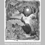 Loimaan taidemuseossa Metsänpeitossa - Ella K. ja Maija Karma 15.2.-27.5.2023