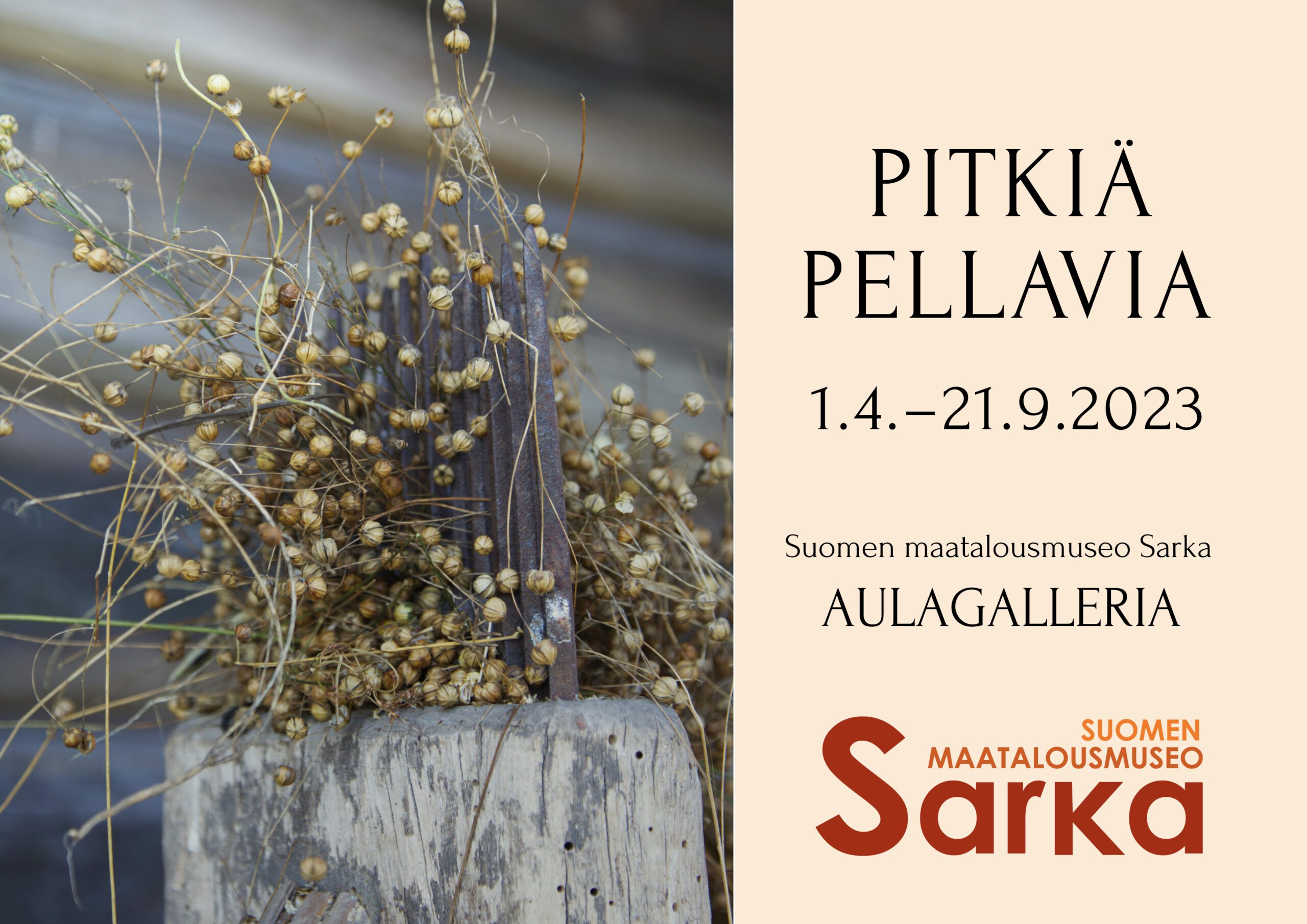 Pitkiä pellavia – Aulagalleria 1.4.-21.9.2023